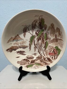Mid-Century NASCO "Sayonara" pattern serving bowl